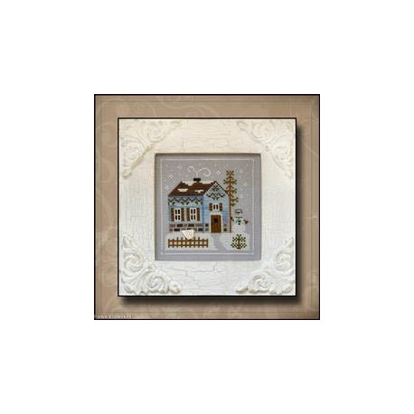 Country Cottage Needleworks, grille Snowgirl's Cottage (CCNFF7)