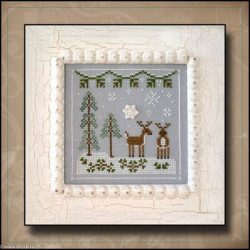 Country Cottage Needleworks, grille Snowy Reindeer (CCNFF8)