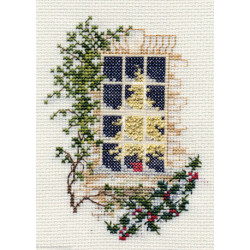 Derwentwater, kit Christmas Card - Christmas Window (DWCDX08)