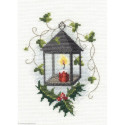 Derwentwater, kit Christmas Card - Lantern (DWCDX25)