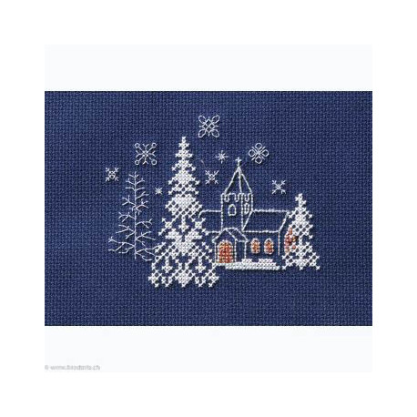 Derwentwater, kit Christmas Card - Let it Snow (DWCDX57)