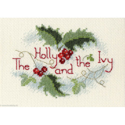 Derwentwater, kit Christmas Card - The Holly And The Ivy (DWCDX22)