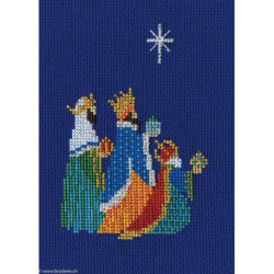 Derwentwater, kit Christmas Card - Three Kings (DWCDX12)