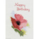Derwentwater, kit Greeting Card - Poppy (DWCDG01)