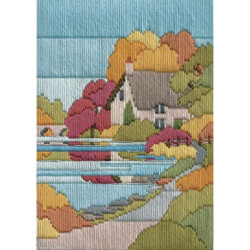 Derwentwater, kit Long Stitch Seasons - Autumn Walk (DWMLS23)