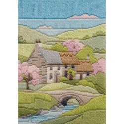 Derwentwater, kit Long Stitch Seasons - Spring Cottage (DWMLS9)
