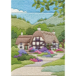 Derwentwater, kit Long Stitch Seasons - Summer Cottage (DWMLS10)