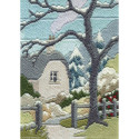 Derwentwater, kit Long Stitch Seasons - Winter Garden (DWMLS20)