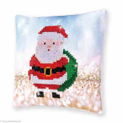 Diamond Dotz, kit diamant coussin niveau 1 - PERE NOEL (DDP2029)