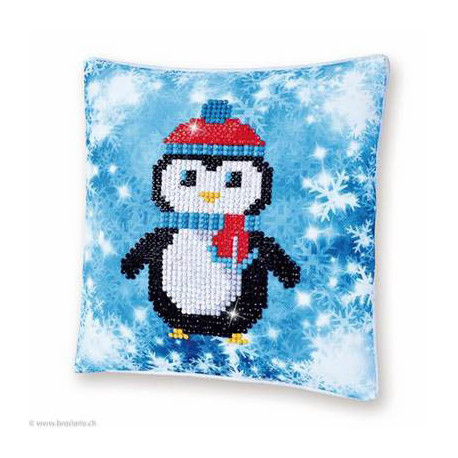 Diamond Dotz, kit diamant coussin niveau 1 - PINGOUIN (DDP2023)