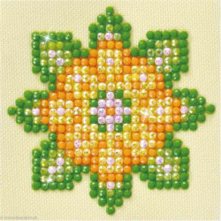 Diamond Dotz, kit diamant niveau 1- MANDALA FLEUR 1 (DDS029)