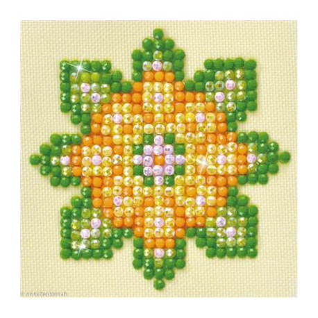 Diamond Dotz, kit diamant niveau 1- MANDALA FLEUR 1 (DDS029)