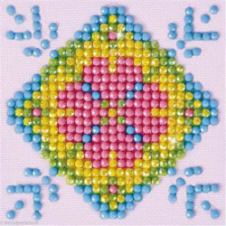 Diamond Dotz, kit diamant niveau 1- MANDALA PATCHWORK 2 (DDS028)