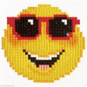 Diamond Dotz, kit diamant niveau 1- SMILING FACE (DD1009)