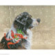 Diamond Dotz, kit diamant niveau 2 Christmas Collie (DD10036)