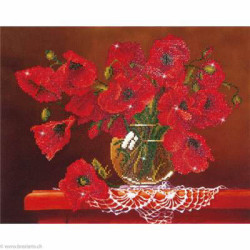 Diamond Dotz, kit diamant niveau 2- COQUELICOTS (DD9002)