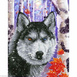 Diamond Dotz, kit diamant niveau 2 Forest Wolf (DD10040)