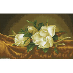 Diamond Dotz, kit diamant niveau 2 Magnolias, J Heade (DD12046)