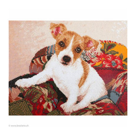 Diamond Dotz, kit diamant niveau 2 Patchwork Pup (DD10049)