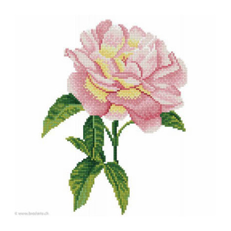 Diamond Dotz, kit diamant niveau 2 Pink rose (DD5069)