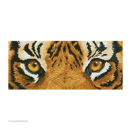 Diamond Dotz, kit diamant niveau 2 Tiger Spy (DD5041)