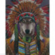 Diamond Dotz, kit diamant niveau 2 Wolf Spirit Chief (DD10053)