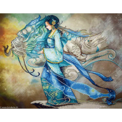 Diamond Dotz, kit diamant niveau 3 Dragon Princess (DD15014)