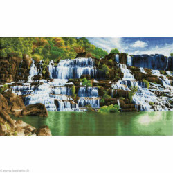 Diamond Dotz, kit diamant niveau 3- Pongour Waterfall (DD14004)