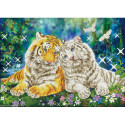 Diamond Dotz, kit diamant niveau 3- Tiger Smooth (DD13026)