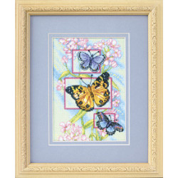 Dimensions Gold, kit Blossoms and Butterflies (DIM65022)