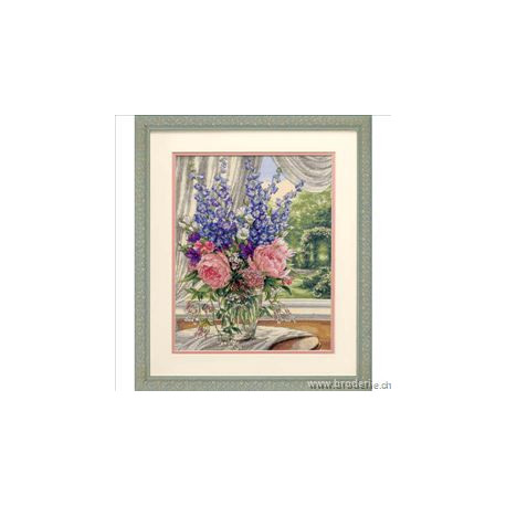 Dimensions Gold, kit Peonies and Delphiniums (DIM35257)