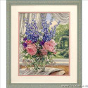 Dimensions Gold, kit Peonies and Delphiniums (DIM35257)