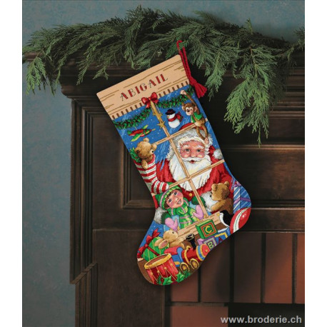 Dimensions Gold, kit Santa's Toys Stocking (DIM08818)