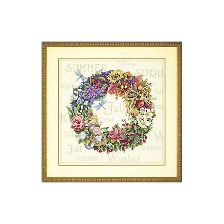 Dimensions Gold, kit Wreath of all seasons (DIM35040)