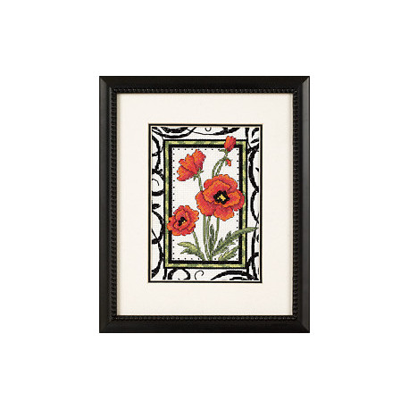 Dimensions, kit Blooming poppies (DIM65064)