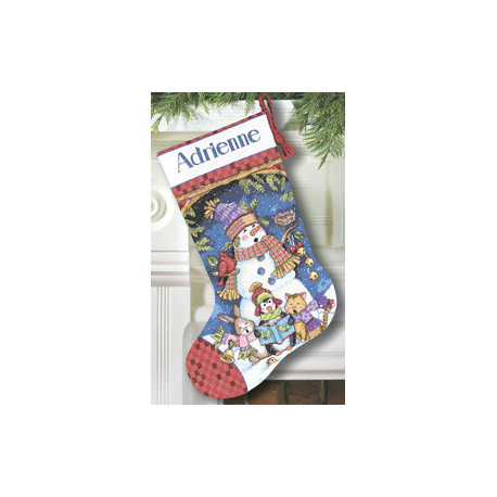 Dimensions, kit Cute Carolers Stocking (DIM08751)