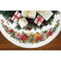 Dimensions, kit Holiday Harmony Tree Skirt (DIM08939)