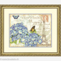 Dimensions, kit Paris Hydrangea (DIM35307)