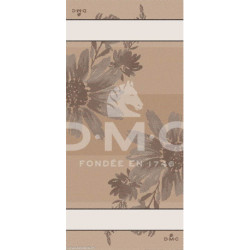 DMC, Chemin de table Flowers, beige (DMC-RS2636-03)