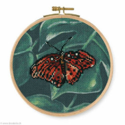 DMC, kit Sous les Tropiques - Papillon rouge (DMC-BK1788)