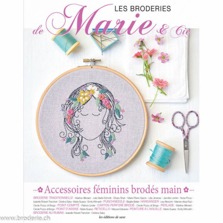Editions de Saxe, les Broderies de Marie - Accessoires féminis (SA4621019)