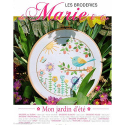 Editions de Saxe, les Broderies de Marie - mon jardin d'été (E6529929)