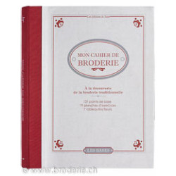 Editions de Saxe, Livre Mon cahier de broderie (CAHI001)