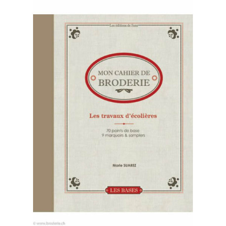 Editions de Saxe, Livre Mon cahier de broderie 3 (CAHI003)