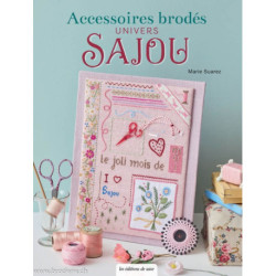 Editions de Saxe, Livre Univers brodé - accessoires Sajou (MLAB370)