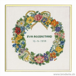 Eva Rosenstand, kit Couronne de fleurs (EV12-678)