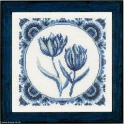 Lanarte, kit Tulipes en bleu (LA0158330)