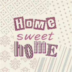 LiliPoints, Grille Bienvenue - Home sweet Home (W003)