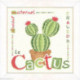 LiliPoints, Grille Côté jardin - Le cactus (J016)