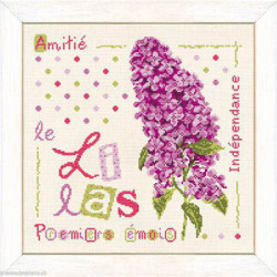 LiliPoints, Grille Côté jardin - le Lilas (J011)